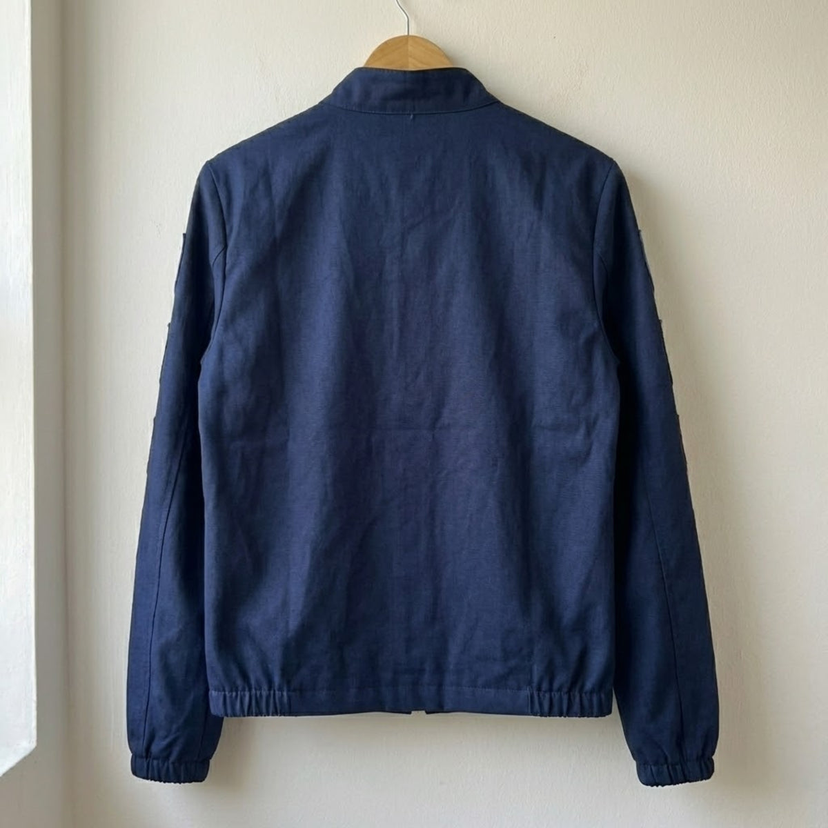 Lana Del Rey Blue Cotton Patchwork Lightweight Jacket