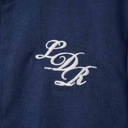 Lana Del Rey Blue Cotton Patchwork Lightweight Jacket